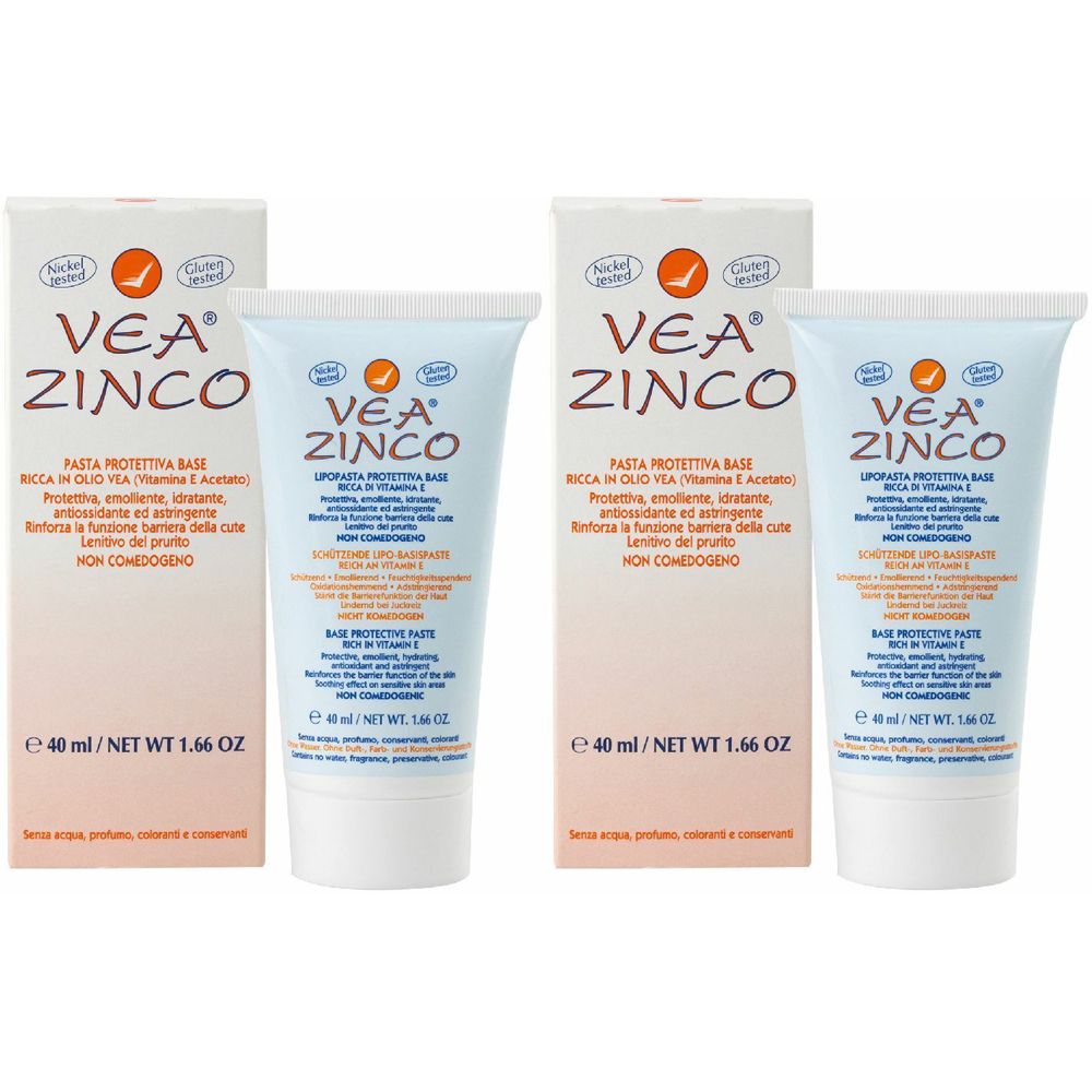 Vea® Zinco 2x40 ml Pasta