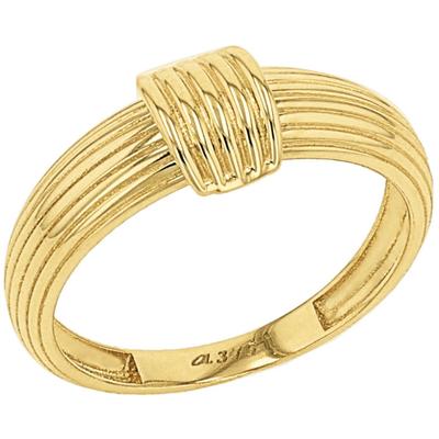 Fingerring AMOR "2037456/-57/-58/-59/-60" Gr. 58, gold (gelbgoldfarben), Fingerringe, Damen, 58, Gelbgold 375, 1,1mm Image