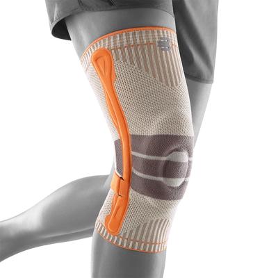 Kniebandage BAUERFEIND "Outdoor Knee Support" Gr. XL, orange (orange l) Herren Bandagen