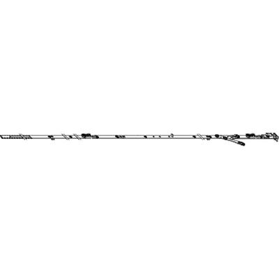 Stulpflügelgetriebe mit montiertem Schließteil fix Gr. 5B ffh 1.501-1.750 - Maco Image