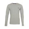 U.S. Polo Assn. Langarmshirts in Hellgrau