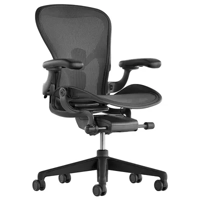 Herman Miller Aeron Office Chair - Size B, Graphite - Herman Miller Authorized Retailer