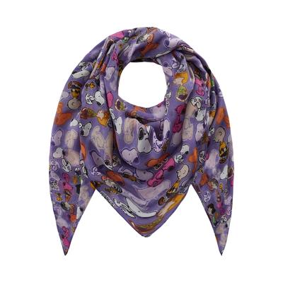 Codello Tuch mit Allover-Print lilac Damen Image