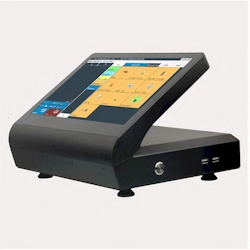 Blitzkasse 12" All-in-One BLITZ!KASSE Kasse IMBISS LITE / Touchscreen, Drucker, Kassenlade, TSE / NEU Image