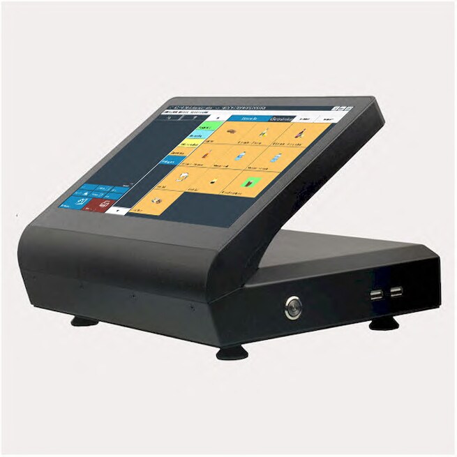 11,6" Kasse für GASTRONOMIE: Restaurant, Eisdiele, Pizzeria, Imbiss, Cafe mit Kassenlade, Blitzkasse Kassensoftware Gastro-Kasse Gastro-Kassensystem Image