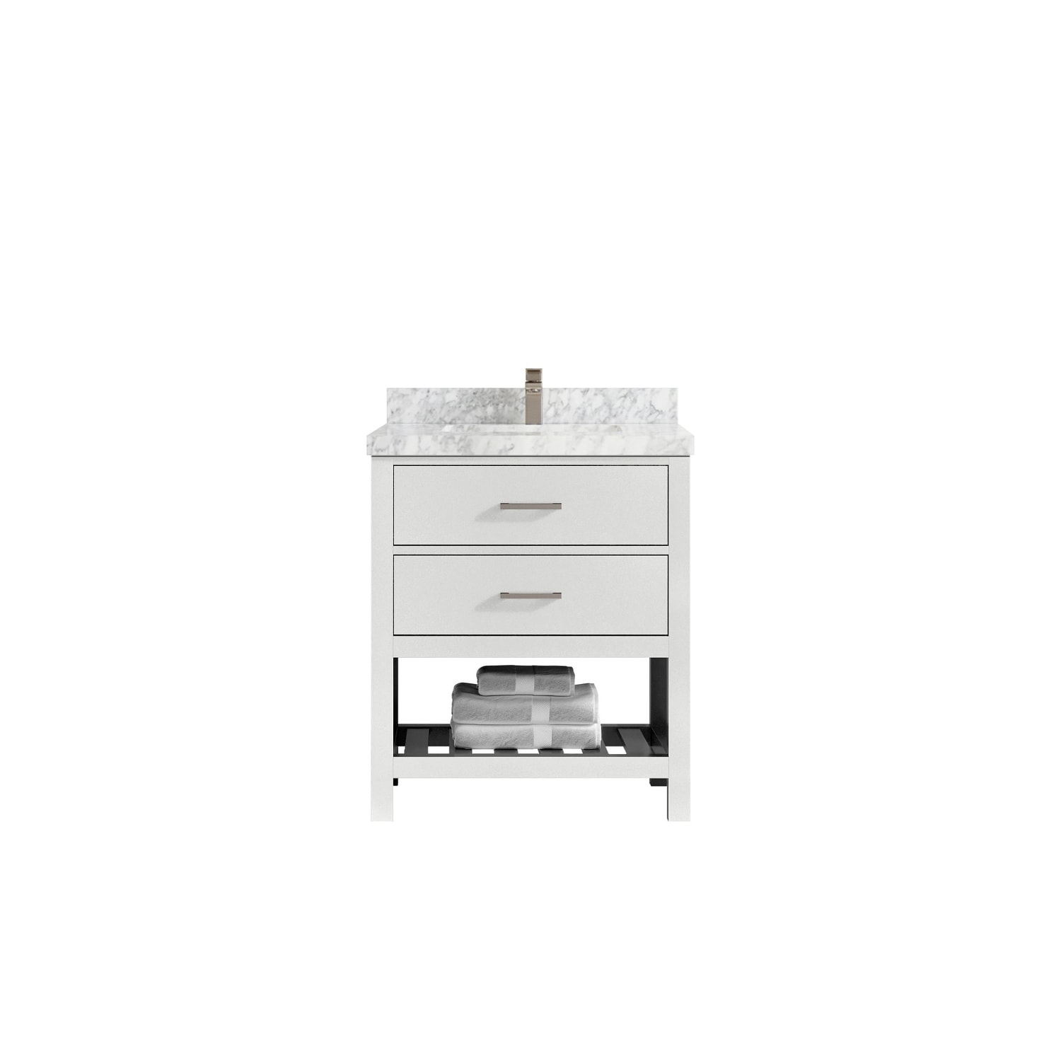 Willow Collections 30 in. W x 22 in. D Parker Single Sink Bathroom Vanity with Countertop