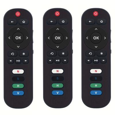 TEMU 3 Pack New Replacement Rc280 Remote Fit For Tcl Tv 32s800 32s850 32s3850 32s305 40s305 43s455 55s455 75s455 49s305 65s405 43s405 65s455 50s455 Tv