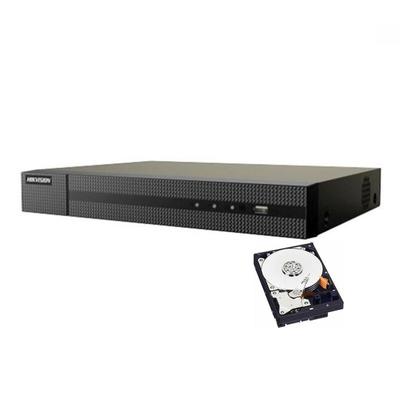 Hikvision - nvr 4 kanäle poe onvif 4 mp H265+ H264 hdmi vga P2P hd 1 tb