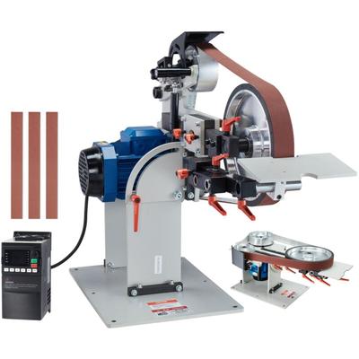 Vevor - Bandschleifmaschine 72 x 2 Zoll Bandpolierer mit variabler Geschwindigkeit, vfd 1500 w Image