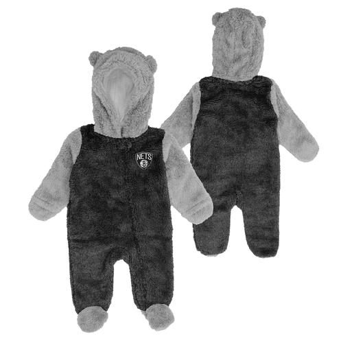 Brooklyn Nets Teddy Fleece Onesie – Neugeborene