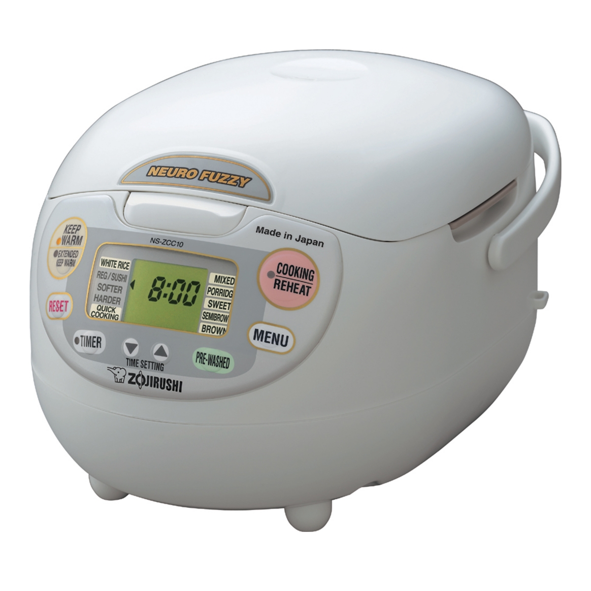 Zojirushi Neuro Fuzzy Rice Cooker - White