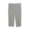TOM TAILOR Damen Plus Size - Cropped Culotte Hose, grau, Fischgrät, Gr. 54/28
