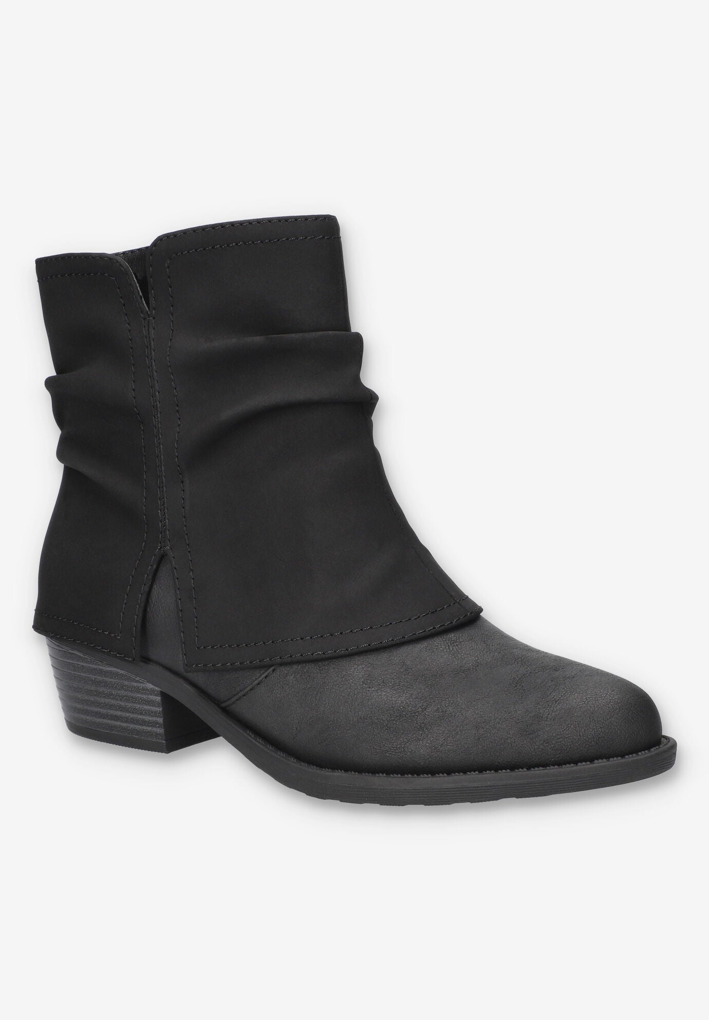 Women's Kudos Bootie by Easy Street in Black (Size 9 1/2 M)