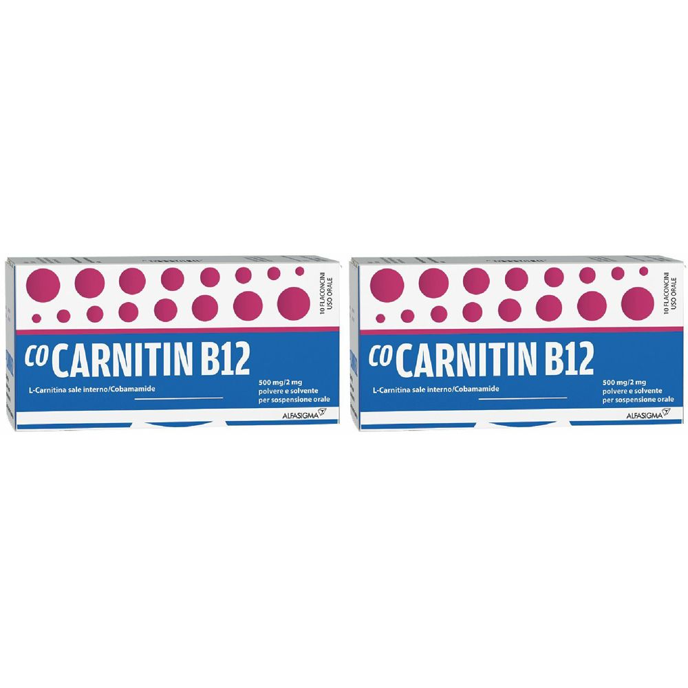 CO-CARNITIN B12 2x10x10 ml Flaconcini bevibili