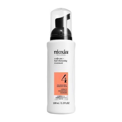 Nioxin System 4 Scalp + Hair Thickening - Haarpflege für coloriertes, sichtbar dünner werdendes Haar Leave-In-Conditioner 100 ml Image