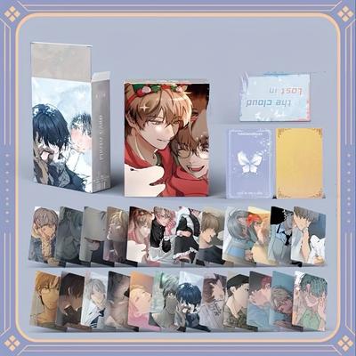 TEMU Box/55 Sheets/collection/exquisite And High-end Anime Peripheral Radiation Cards, Suitable For Display And Collection