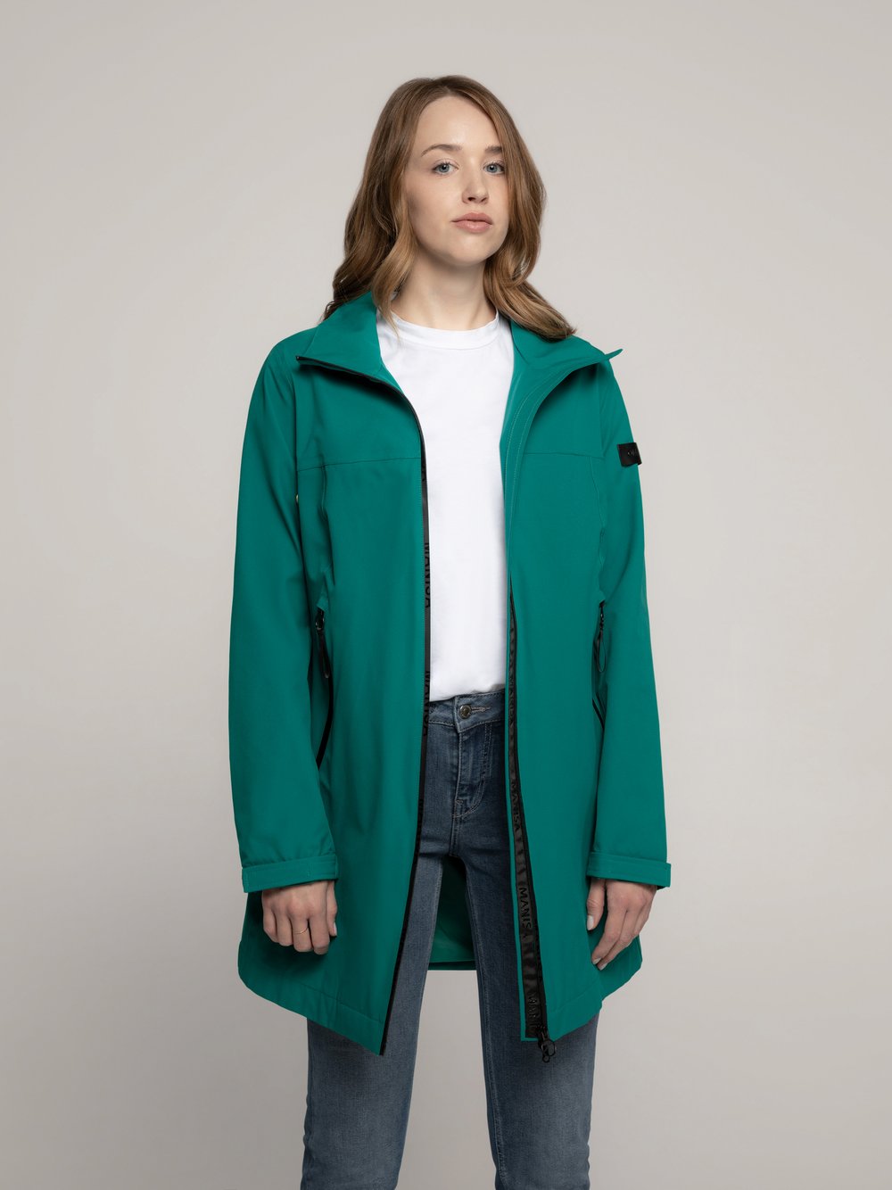 MANISA Fashion Funktionsmantel Damen grün, 40 Image