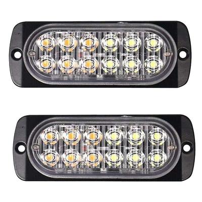 2 stücke Led Strobe Warn Licht Strobe Grille Blinkende Lichtbalken Lkw Auto Leuchtfeuer Lampe Licht