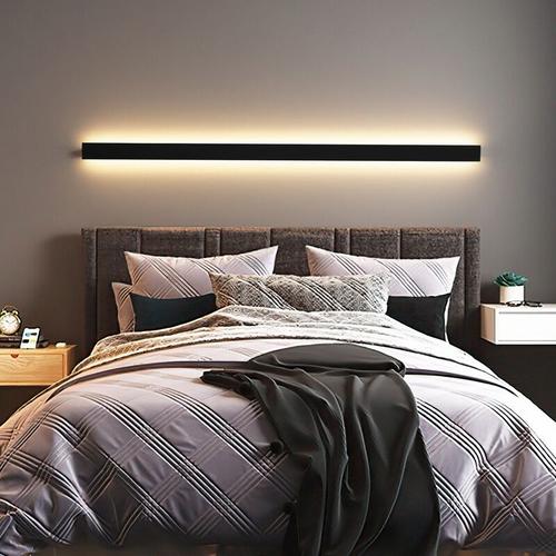 Wandlampe led Wandleuchte Innen Modern Wandleuchten für Wohnzimmer Schlafzimmer Treppenhaus 80cm