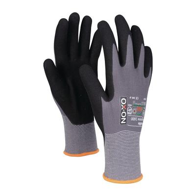 170.69 Handschuhe Flexible Supreme 1600 Größe 9 schwarz/hellgrau EN388 EN4 - Ox-on Image