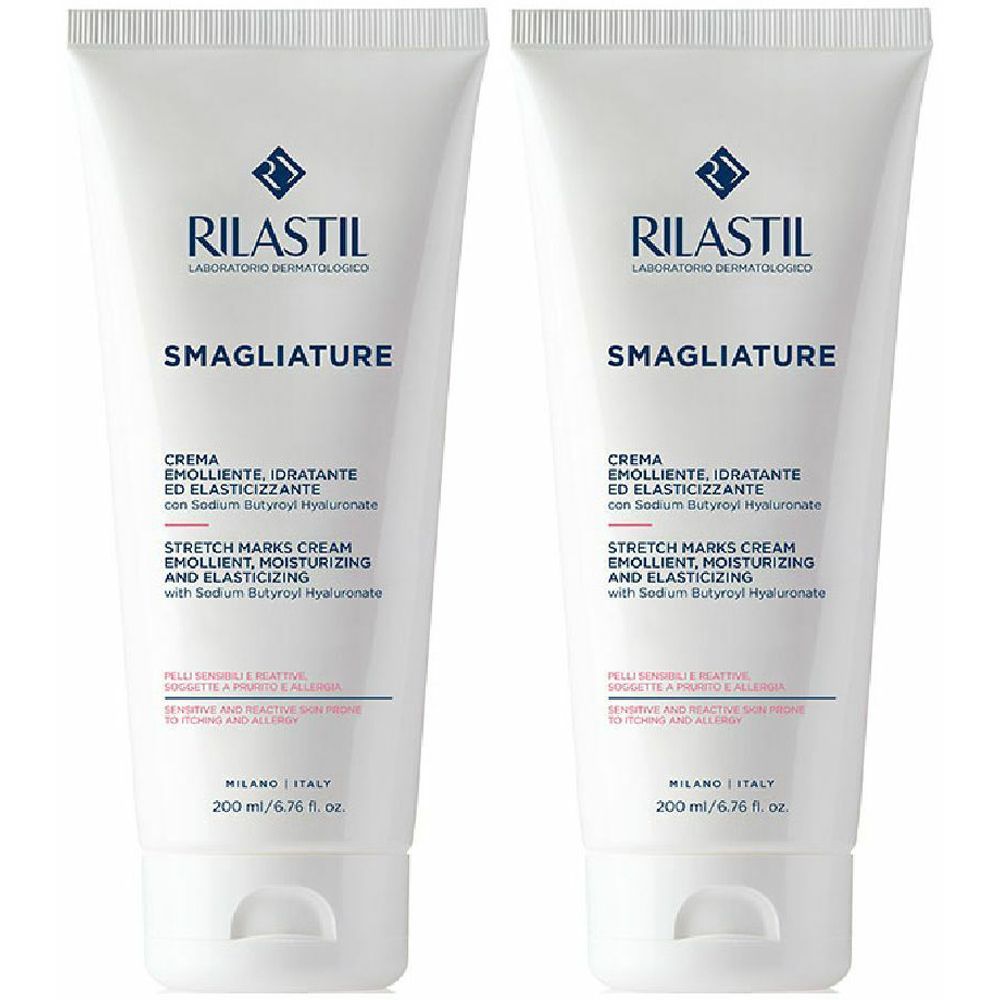 RILASTIL® Smagliature Crema Pelli Sensibili e Reattive 2x200 ml