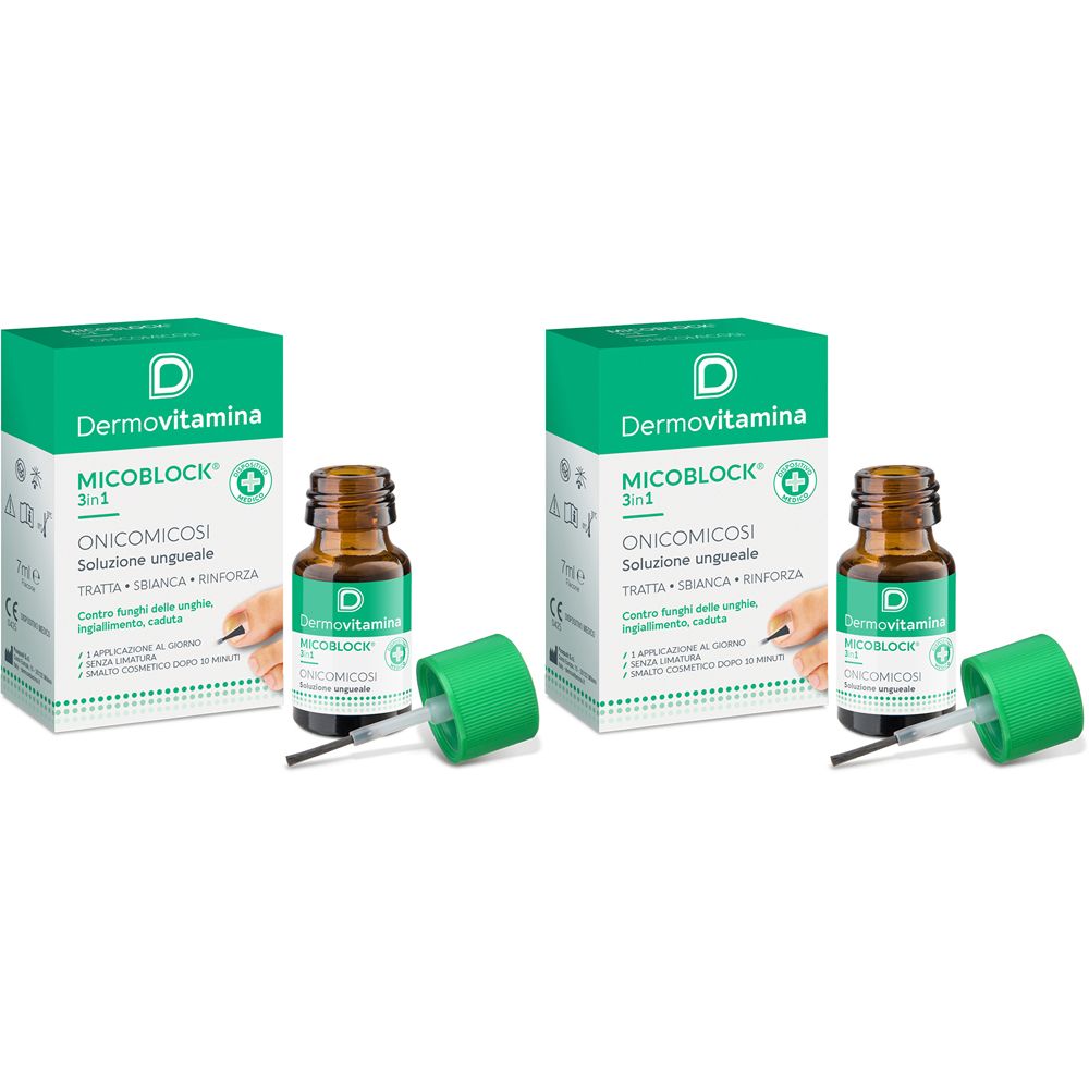 Dermovitamina Microblock® Soluzione Ungueale 2x7 ml