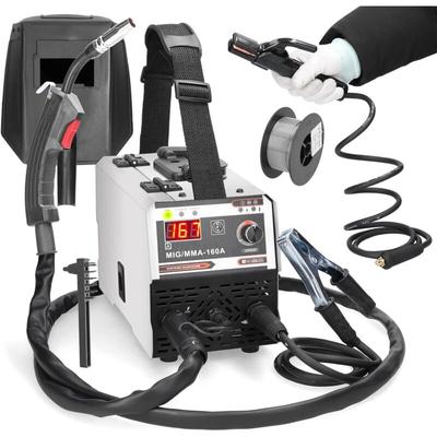 Mig mag Schweißgerät 120 a 220 v mig/mma 2 in 1 Gasabschirmung/Drahtfüller mag Schweißgerät igbt Image