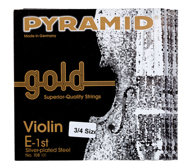 Pyramid Gold Violin Strings 3/4