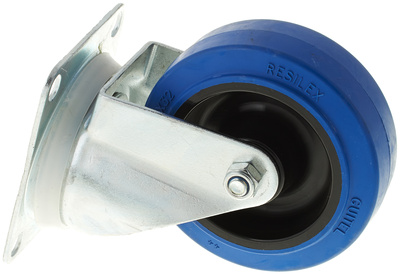 Adam Hall 37023 Blue Wheel Lenkrolle