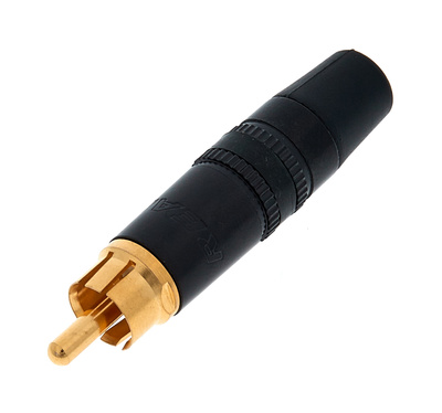 Neutrik NYS 373-0 Cinchstecker schwarz