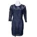 J. Crew Dresses | J. Crew Collection Black Label Nwt Dark Gray Lace Sheath Dress, Women's Size 6 | Color: Gray | Size: 6