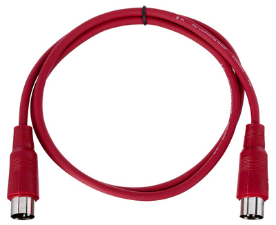 the sssnake SK366-1 MIDI-Kabel rot