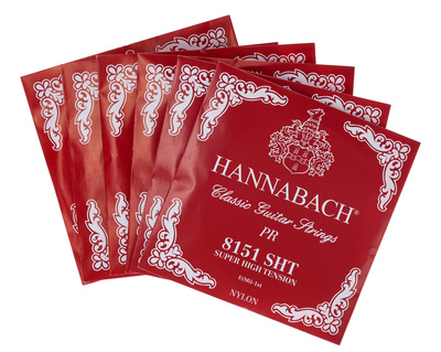 Hannabach 815SHT Nylonsaiten rot