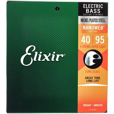 Elixir Nanoweb Super Light Saiten für E-Bass