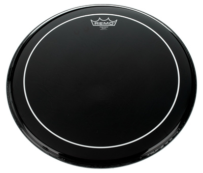 Remo 16" Pinstripe Ebony
