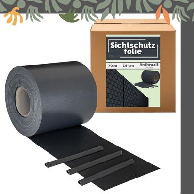 Sichtschutz pvc Zaunfolie Sichtschutzstreifen für Doppelstabmatten Zaun Doppelstabmattenzaun Image