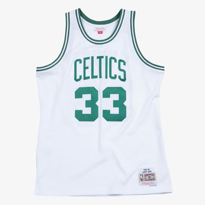 Boston Celtics Larry Bird Hardwood Classics Swingman-Trikot von Mitchell & Ness By Mitchell & Ness - Herren Image