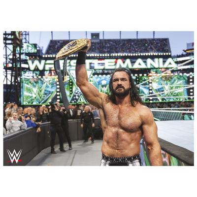 Drew McIntyre WrestleMania-Gewinnposter – ungerahmt A3 Image