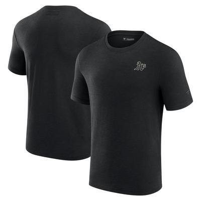 Herren Fanatics Black Athletics Modal Kurzarm-T-Shirt Image