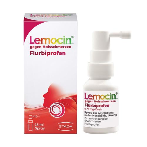 Lemocin Flurbiprofen 8,75mg/Dosis Spray Anw.Mundhö 15 ml