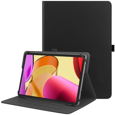 TEMU Faux Leather Universal Tablet Case 10-11 Inch, Lightweight Hybrid Shell With Auto Sleep/wake And Multi-angle Stand, Non-slip Surface, Compatible With Tab /4/3/2 (10.1