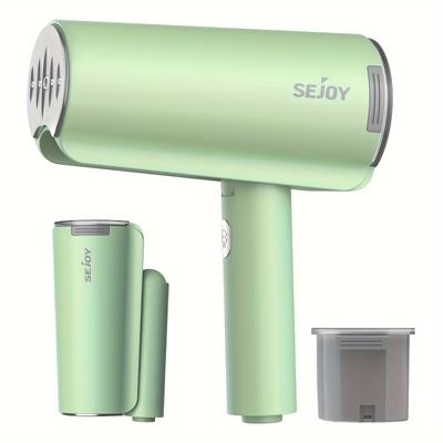 TEMU Sejoy Steamer For Clothes, Handheld , 1000w Garment Steamer With 150ml Tank, Powerful Penetrating Steam Removes Wrinkles, Home, Office, School Supplies And Travel Use