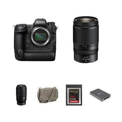 Nikon Z9 Mirrorless Camera with 28-75mm f/2.8 and 70-180mm f/2.8 Lenses and Basic 1669