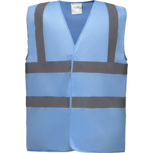 Gilet de travail Retro bleu ciel