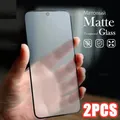 2 pezzi pellicola in vetro temperato satinato opaco 9H per Google Pixel 8 9 Pro XL 9A 8A 7 7A 6 6A 5A 5G protezione schermo anti impronte digitali