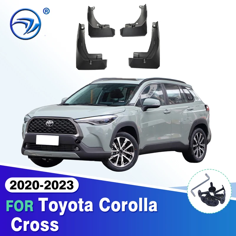 Paraspruzzi Per Toyota Corolla Cross 2020 2021 2022 2023 Paraspruzzi Parafango Parafanghi Anteriore Posteriore Parafanghi Accessori Auto