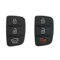 1-15PCS Soft Silicone Key Button Pad Car Key Case Cover in Silicone 3 pulsanti Car Key Shell per Hyundai I10 I20 I30 IX35 Kia K2 K5