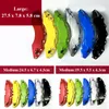 2Pcs/4Pcs L M S Größe 3D ABS Auto Bremssattel Abdeckung Bremsscheibe Anti Staub Abdeckung schutzhülle Rad Für 14-20 Zoll Zubehör
