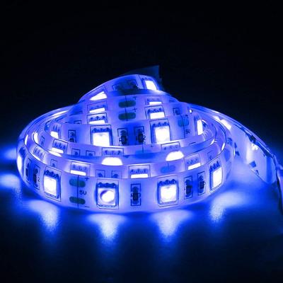USB LED Strip Lights USB with Switch Control USB TV Backlight Bar Multicolor 5050 SMD 60LED / Meter Warm White Red Blue