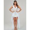 Retro Vintage Ancient Greek Ancient Rome Cosplay Costume Outfits Women's Halloween Party Dress